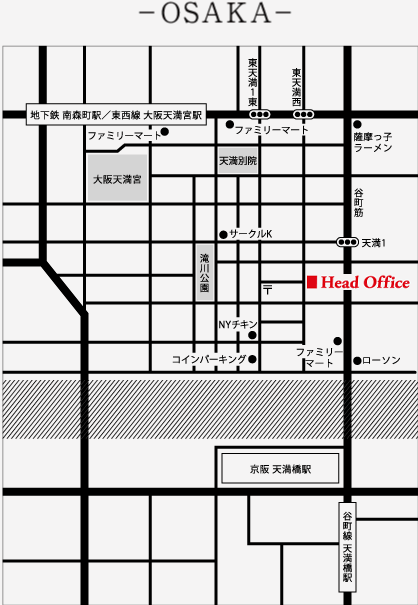 MAP | 株式会社REG大阪本社